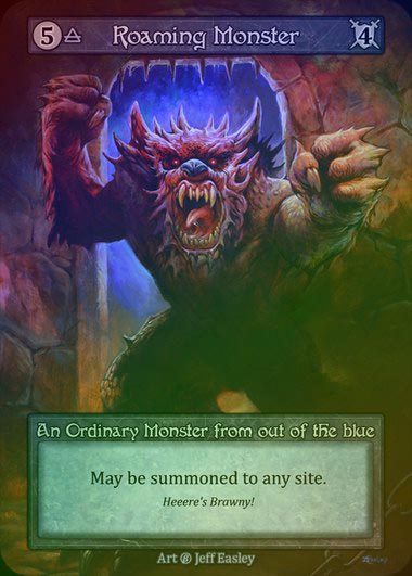 【FOIL】[Air] Roaming Monster [beta-Ordinary]